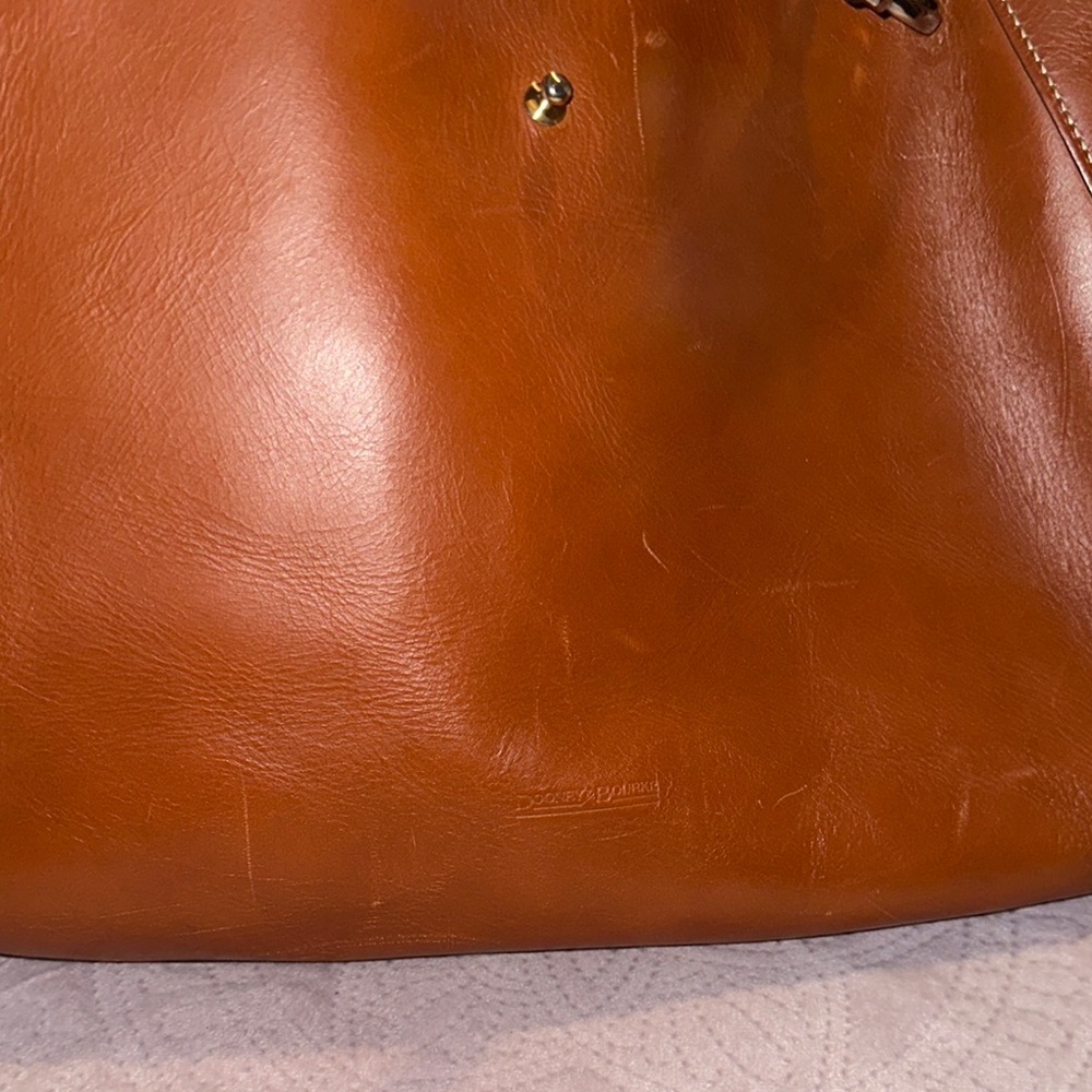 Dooney & Bourke Brown Leather Accessory - Picture 5 of 9